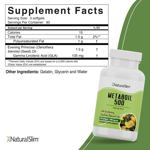 Suplemento NaturalSlim Metaboil 500 con aceite de onagra