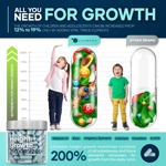 Suplemento Lilymoon Height Growth Maximizer 60 cápsulas