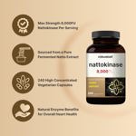 Suplemento NatureBell Nattokinase 8,000 FU 240 cápsulas