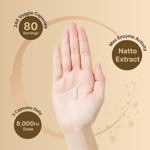 Suplemento NatureBell Nattokinase 8,000 FU 240 cápsulas