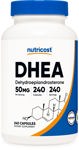 Suplemento Nutricost DHEA 50 mg 240 cápsulas sin gluten