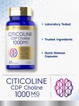 Suplemento Carlyle Citicolina CDP 1000 mg 60 cápsulas