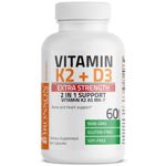 Complemente la vitamina K2 (MK7) de Bronson con D3 Extra Strength