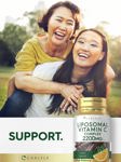 Suplemento de vitamina C liposomal Carlyle, 2200 mg, 90 cápsulas blandas