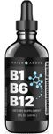 Gotas líquidas de vitamina Think Above B1, B6, B12, 60 ml, 60 días