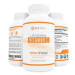 Suplemento ALMO de vitamina C liposomal 2000 mg 300 cápsulas