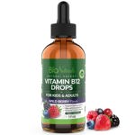 Gotas líquidas de vitamina B12 Bio Naturals, 60 ml, sublinguales