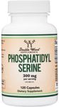 Suplemento de fosfatidilserina Double Wood 300 mg 120 cápsulas