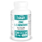 Suplemento Supersmart Zinc L-Carnosina 75 mg 120 cápsulas