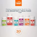 Suplemento Supersmart Zinc L-Carnosina 75 mg 120 cápsulas