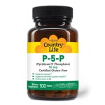 Suplemento Country Life P-5-P (fosfato de piridoxal) 50 mg