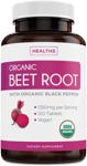 Polvo de raíz de remolacha Harmony de Supplement Healths, 1350 mg, 120 tabletas