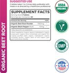 Polvo de raíz de remolacha Harmony de Supplement Healths, 1350 mg, 120 tabletas