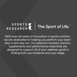 Suplemento Sports Research con vitamina D3 + K2 vegana 5000 UI