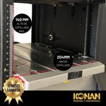 Cepilladora Garlopa De Banco 1500 Watts 204mm Konan