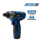 Llave De Impacto Inalmbrica Logus 12v 14 Hexagonal Bateria