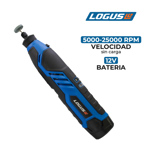 Minitorno Logus 12v Inalámbrico Batería 6 Velocidades + Acce