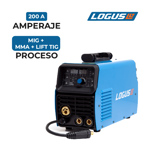 Soldadora Inverter Slm-210 3en1 Mig-tig-mma