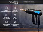 Pistola Soldadora de Plástico Gadnic Reparacion Paragolpes Plásticos