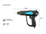 Pistola Soldadora de Plástico Gadnic Reparacion Paragolpes Plásticos