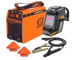 Soldadora Inverter Lusqtoff + Mascara + 2 Escuadra Magnetica