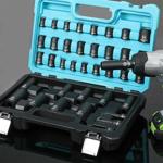 Juego de Bocallaves Tubos Encastre 3/8 y 1/2" 38 Pz Duratech