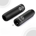 Juego de Bocallaves Tubos Encastre 3/8 y 1/2" 38 Pz Duratech