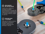Kit Pinza Gadnic Crimpeadora  1200 Piezas Terminales Tubular 