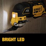 Multiherramienta oscilante DEWALT 20V Max XR DCS356B (solo herramienta)