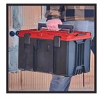 Maletin Caja Herramientas Apilable 90kg 28x41x25 Cm Einhell