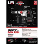 Rotomartillo a Batería en Kit UMI MAX POWER - HU106KAR