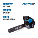 Motosierra Poda Nafta 52cc Espada 50.8cm 2.4hp 2 Tiempos