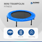 Mini Trampolin Gimnasia Fitness Profesional