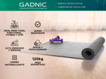 Colchoneta Yoga Mat Violeta Gadnic PVC 173x61x0,6 cm