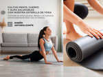 Colchoneta Yoga Mat Violeta Gadnic PVC 173x61x0,6 cm