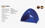 Carpa De Playa Condor Para 2 Personas 130x80x100cm Lusqtoff