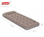 Colchon Inflable 1 Plaza Coleman Go Single C/inflador De Pie