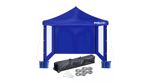 Gazebo 3x3 Philco Con Paredes Azul GAP3X3BW3P