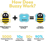 Bolsa de hielo vibratoria Buzzy Personal, dispositivo para aliviar el dolor