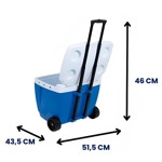 Heladera Conservadora con Ruedas Portátil Mor 42L 56 Latas