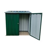 Armario  Deposito  Galpon de jardin casi  2x2x2 Techo 1 agua Verde 