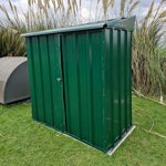 Armario  Deposito  Galpon de jardin casi  2x2x2 Techo 1 agua Verde 