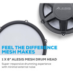 Alesis Nitro Max Pack Solo Tambor + Platillo