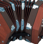 Concertina Hohner De 20 Teclas Instrumento Musical