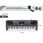 Teclado Musical Organo 61 Teclas