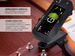 Afinador Tipo Clip Musedo T90RC Display LCD