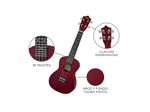 Ukelele Profesional Aria Soprano ACU1 Caoba
