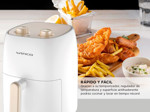 Freidora de Aire Winco W131 4,5L 1500W Temporizador