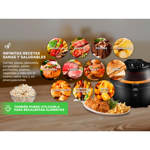 Freidora de Aire Gadnic F7.0 Sin Aceite 7 Litros 1500w Timer Control Temperatura