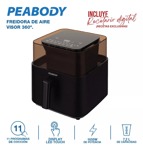  Freidora de Aire Peabody PE-AFD720N 7,2L  Digital, Sin Aceite y con Temporizador